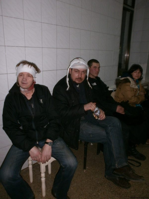 Вперше за всі випадки умиротворення протестувальників «Беркутом» більшість травм – це серйозні пошкодження голови і струс мозку.